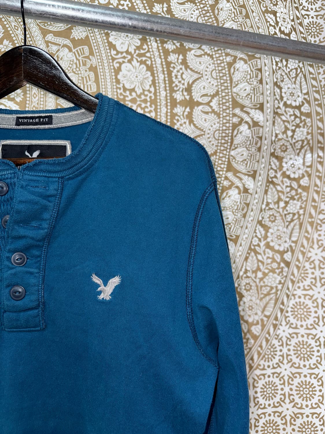 아메리칸이글 빈티지핏 헨리넥 긴팔 롱슬리브  상품이미지3