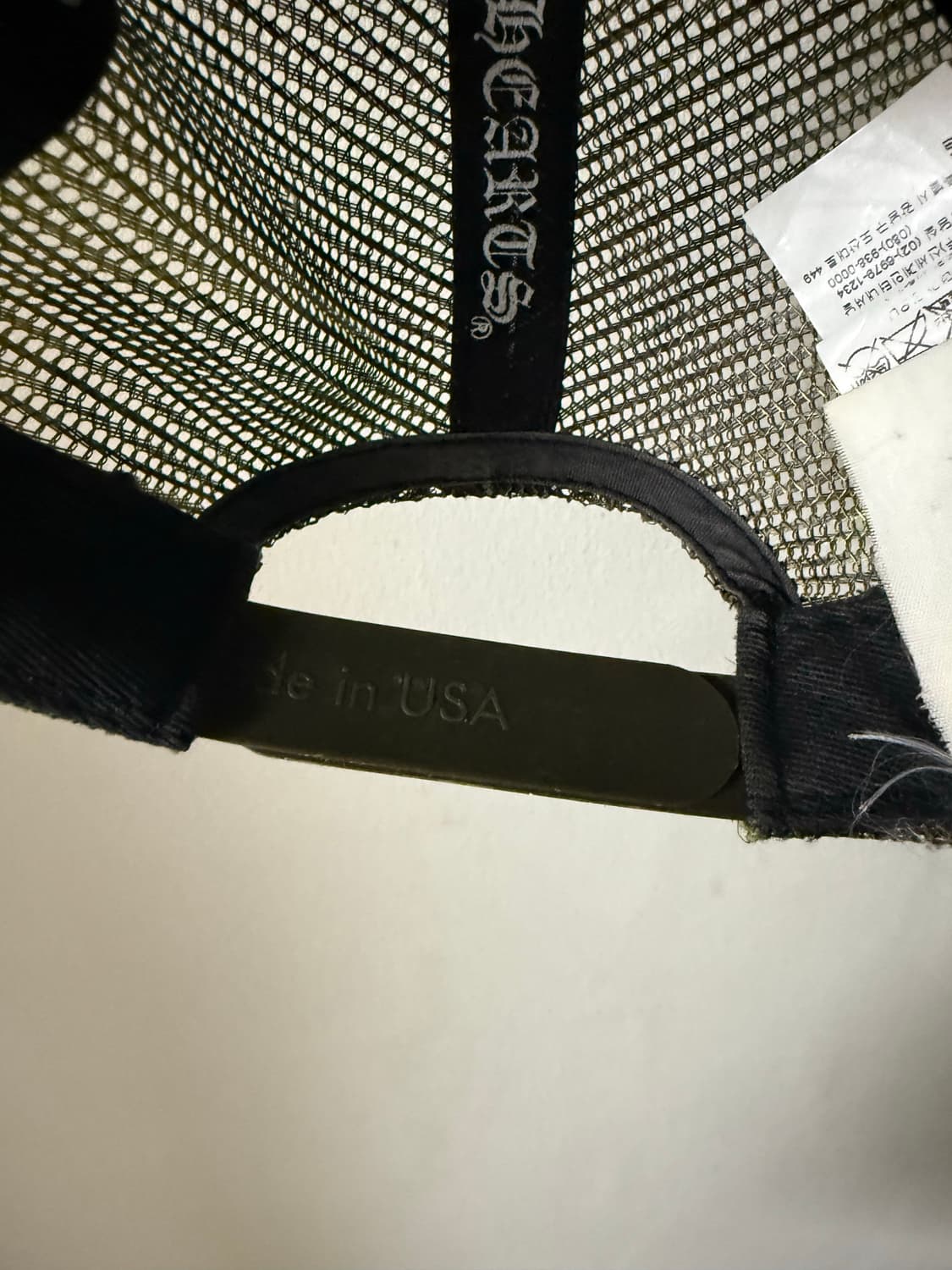 크롬하츠 트러커캡 카모 모자 상품이미지3