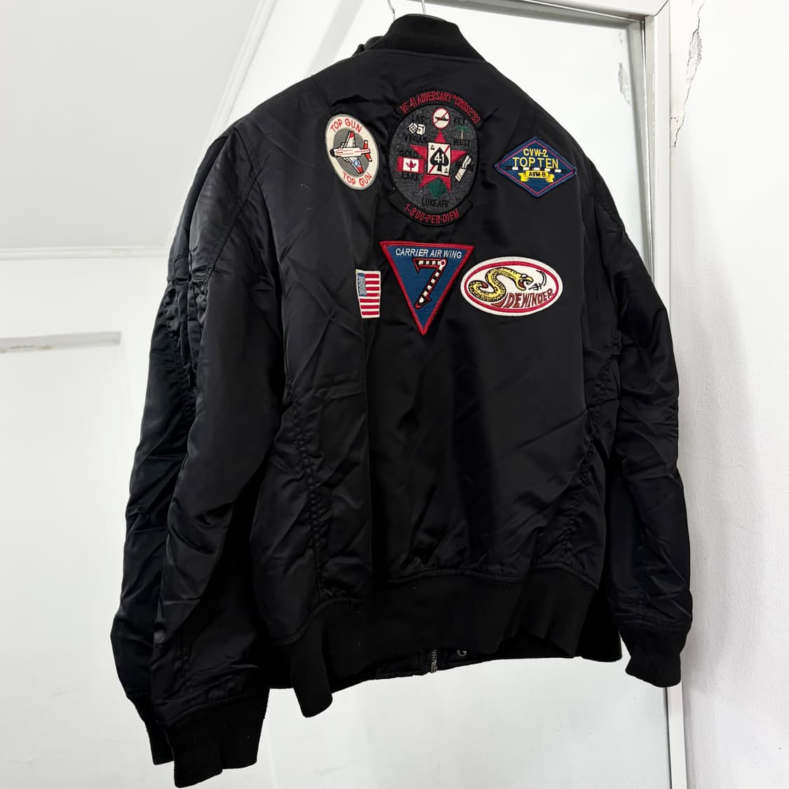 아비렉스 멀티패치 MA-1 자켓 상품이미지6