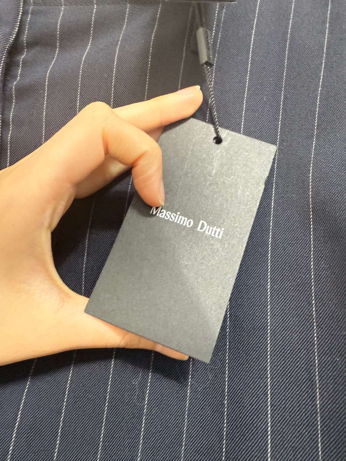 Massimo Dutti 스트라이프 와이드 슬랙스 상품이미지6