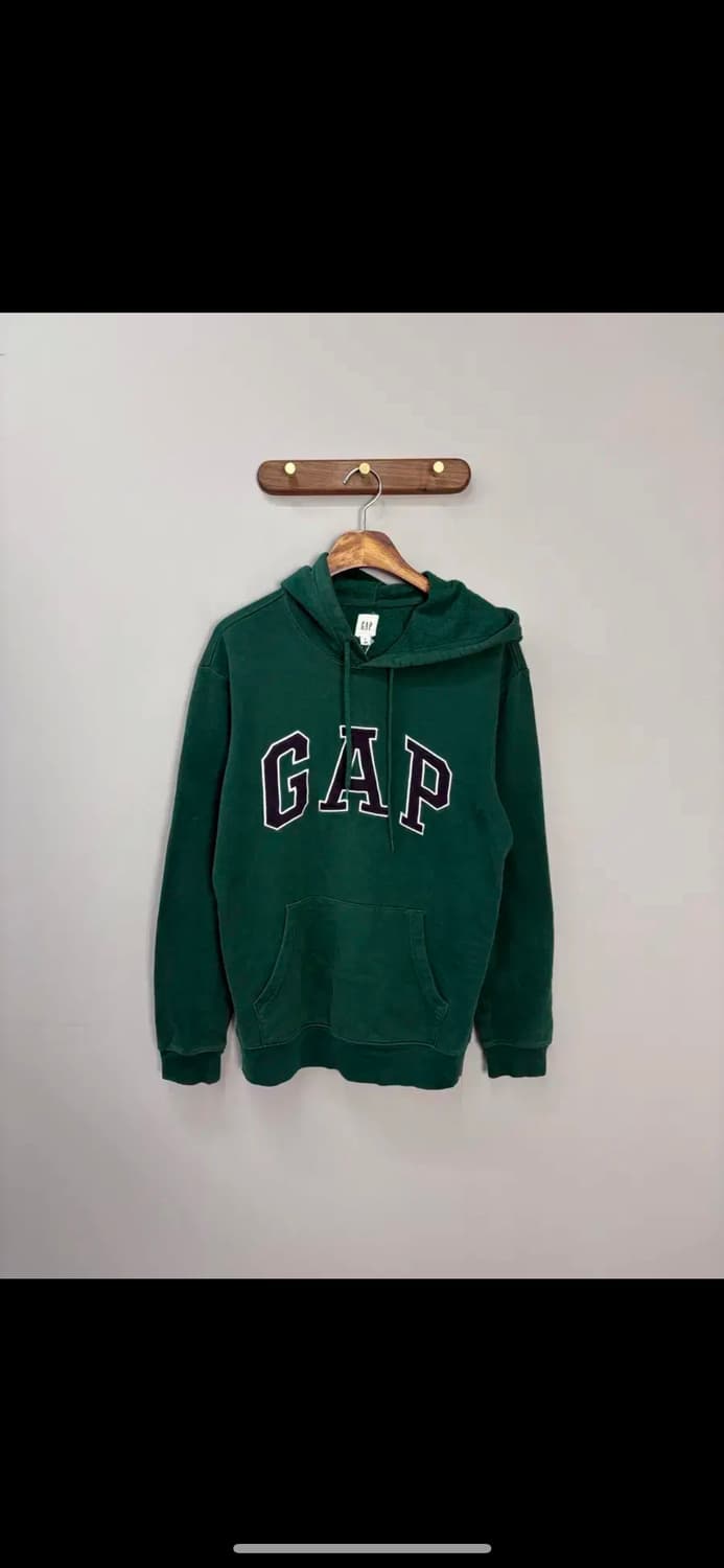 갭 빅로고 그린 후드티 H926 상품이미지2