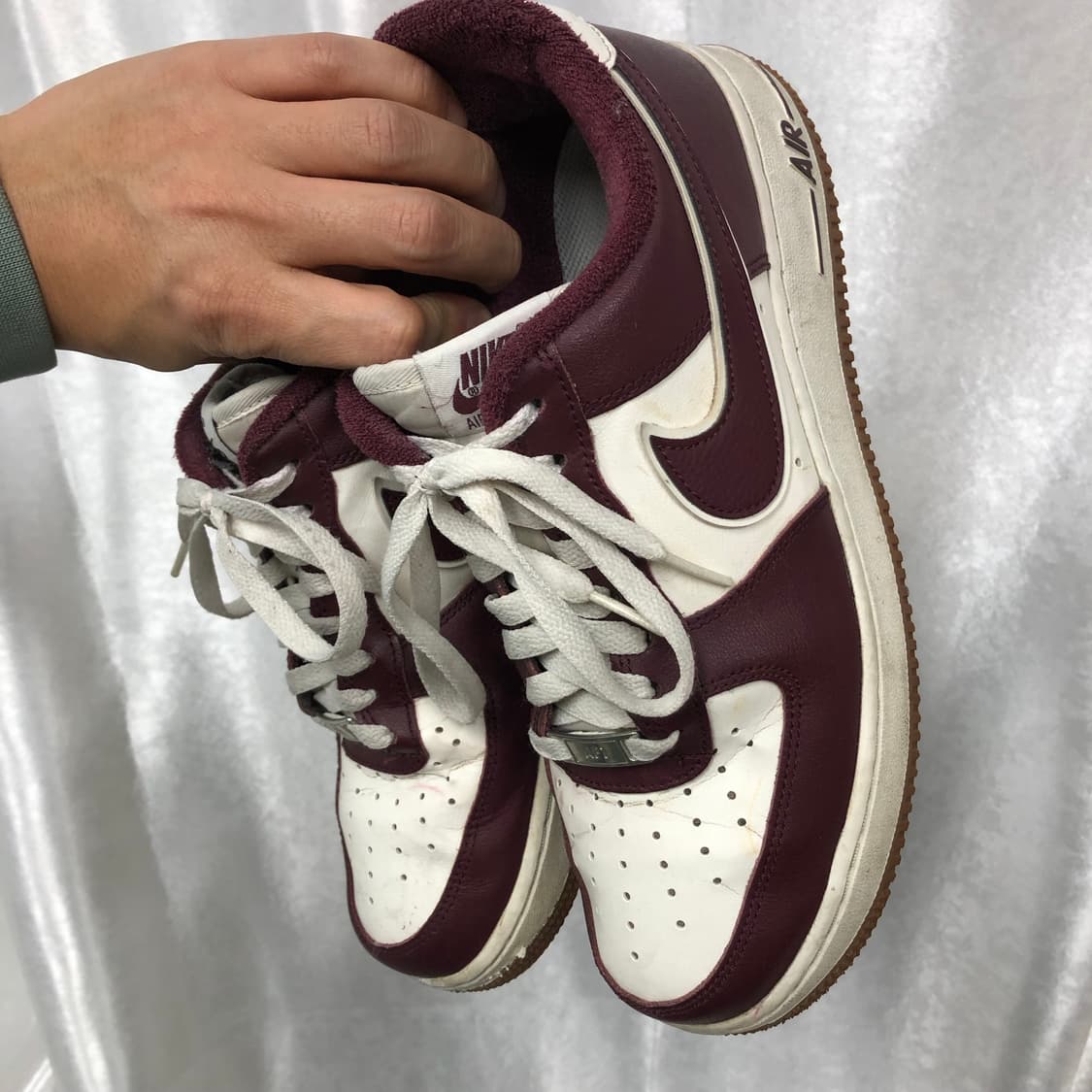 나이키 에어포스 1 07 나이트마룬 스니커즈 사이즈260  상품이미지8
