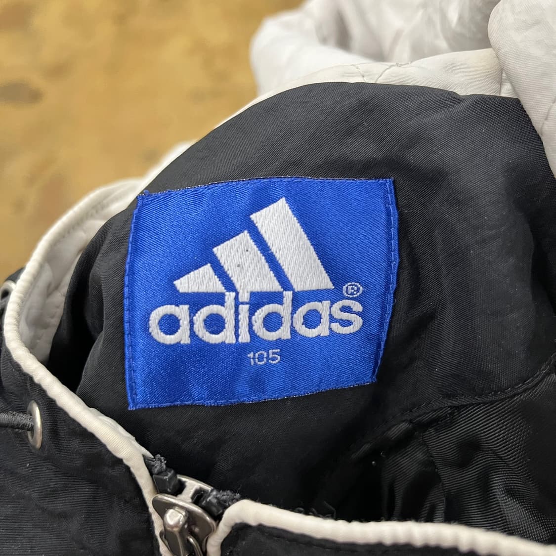 [정품/105] 아디다스 올드스쿨 블랙 나일론 후드 점퍼 b18 상품이미지7