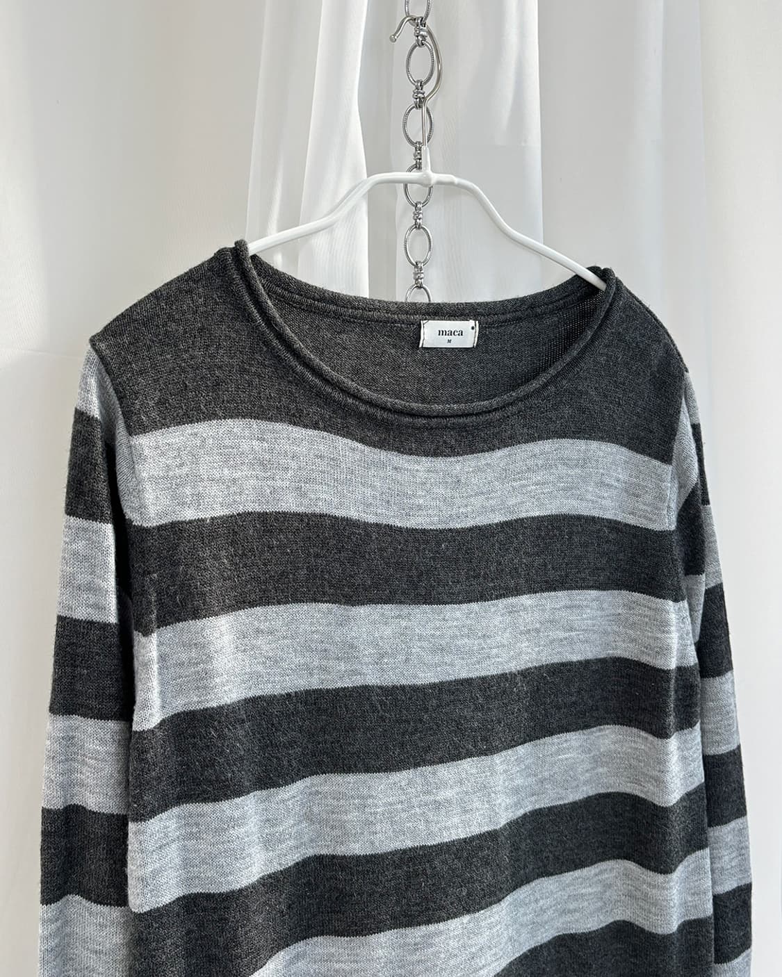 linoi vintage striped long pullover 상품이미지6