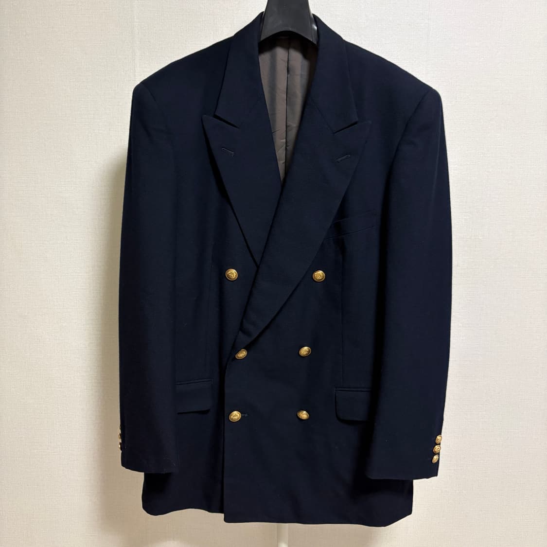 헨리코튼 더블브레스티드 울 금장블레이저 / 네이비, 50 상품이미지1