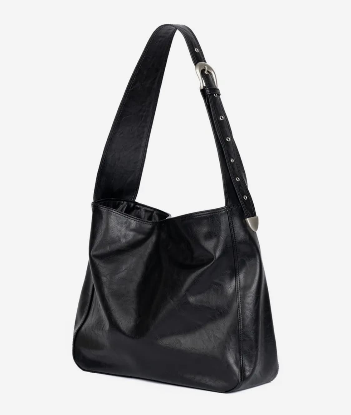 하아카이브 숄더백 Hh 벨티드 백 2way 블랙 상품이미지1