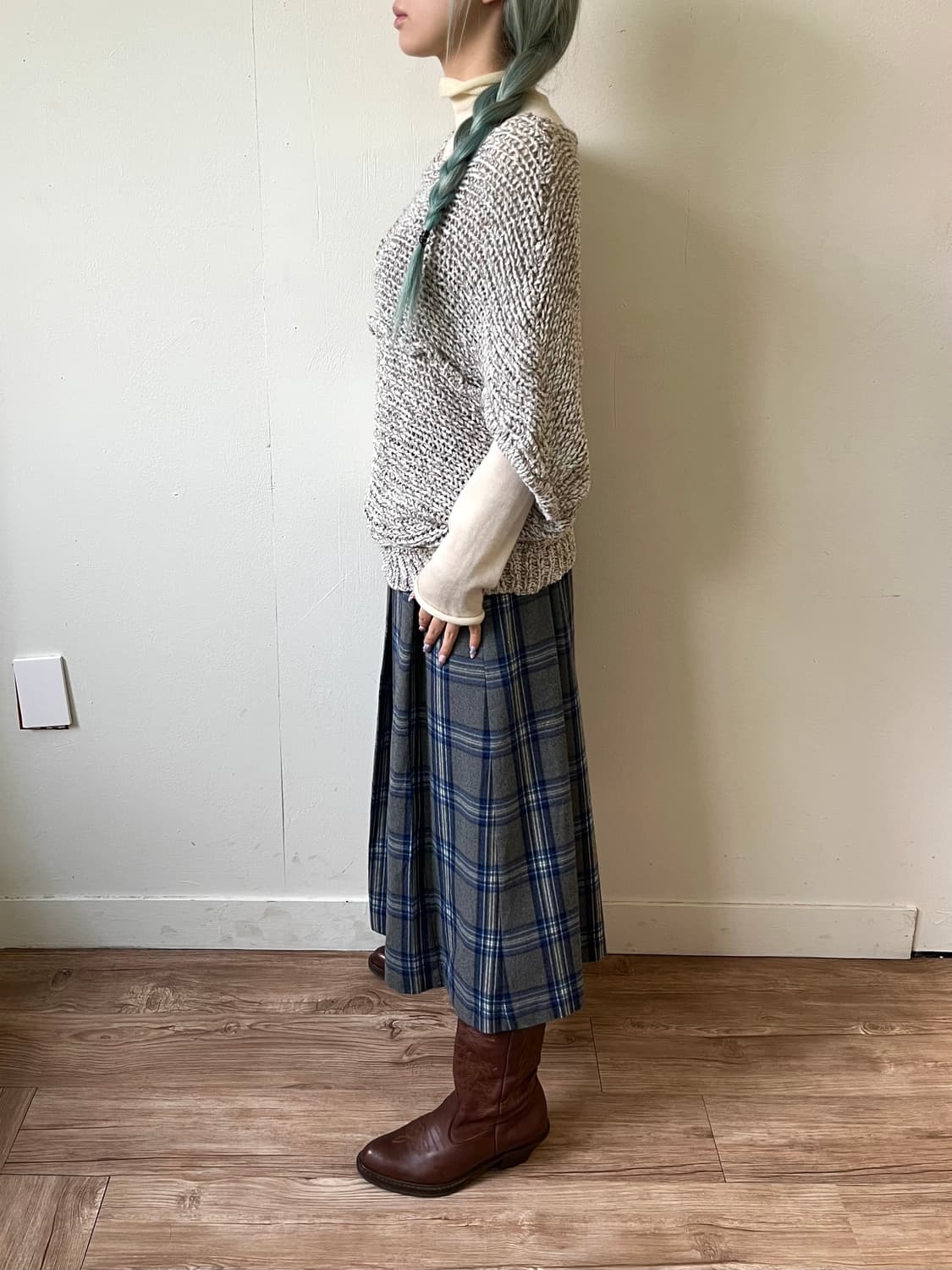 SLY 오트밀 스웨터 상품이미지8