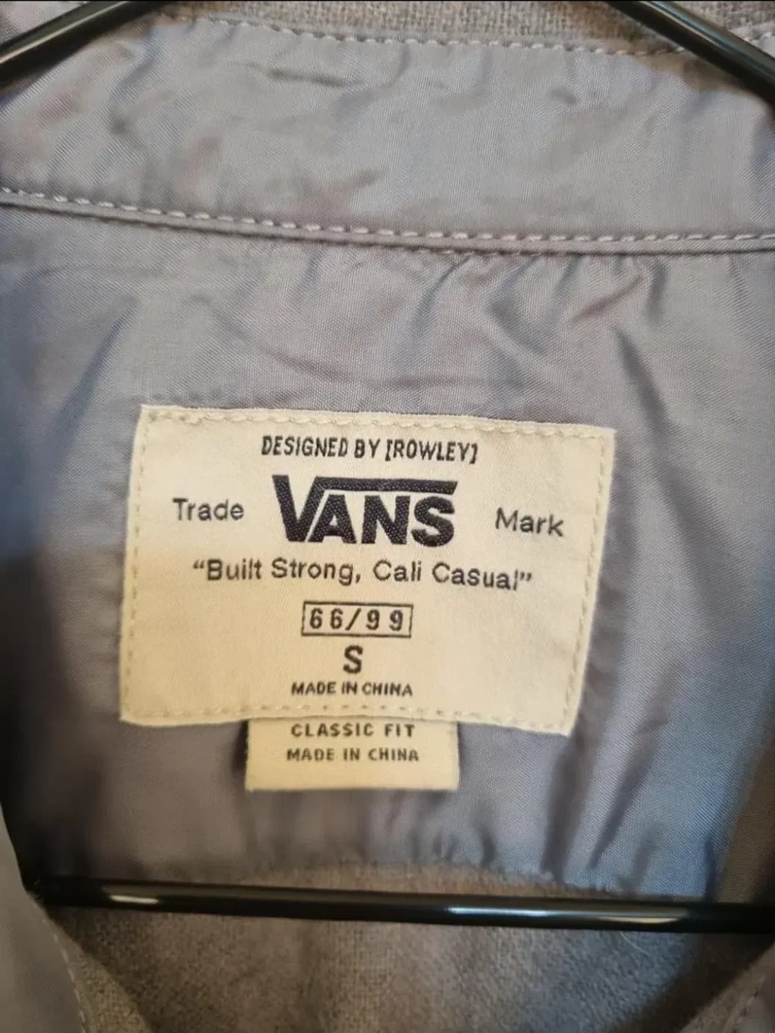 반스 클래식핏 울소재셔츠/남여공용S 상품이미지3