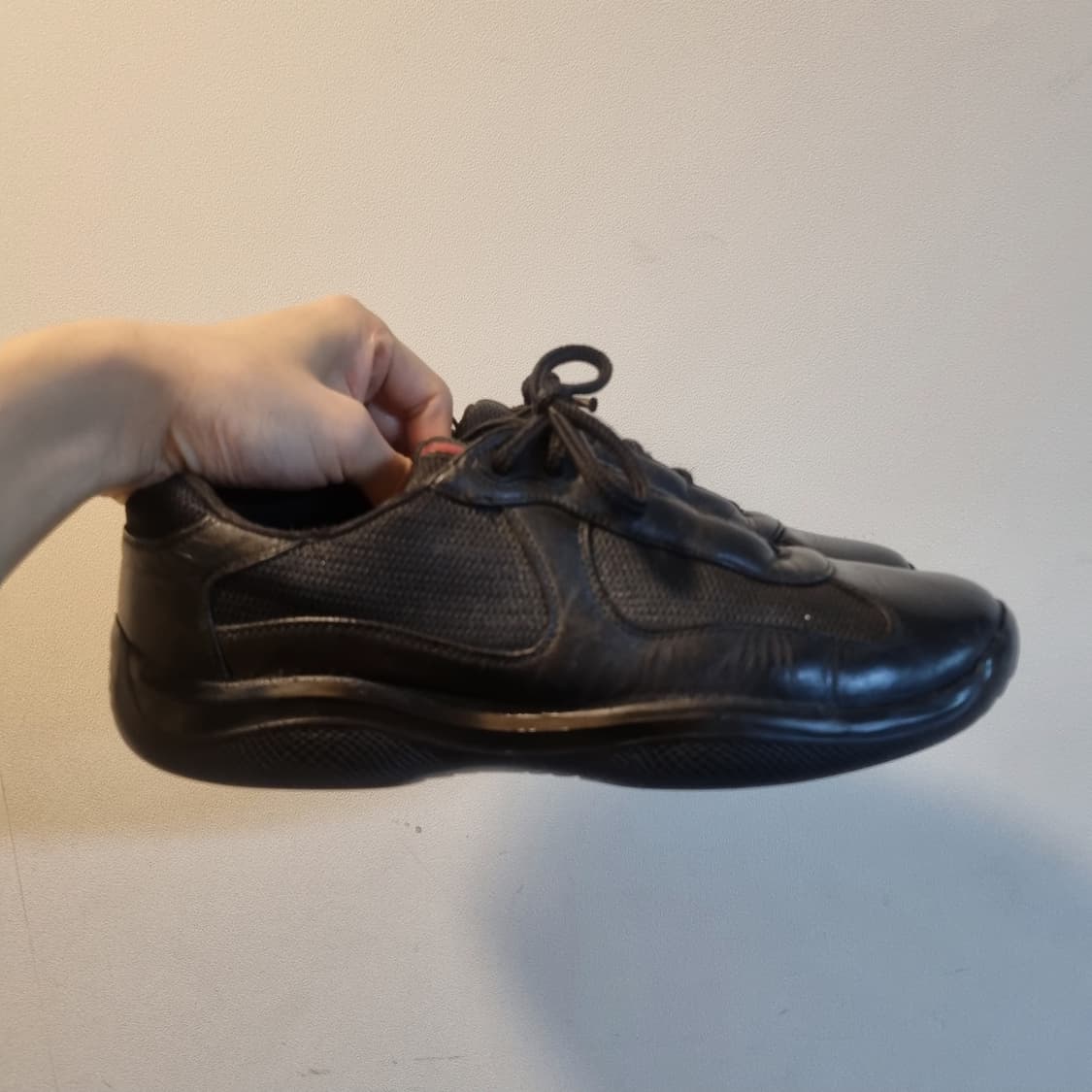 프라다 아메리칸컵 uk9.5 블랙 상품이미지2