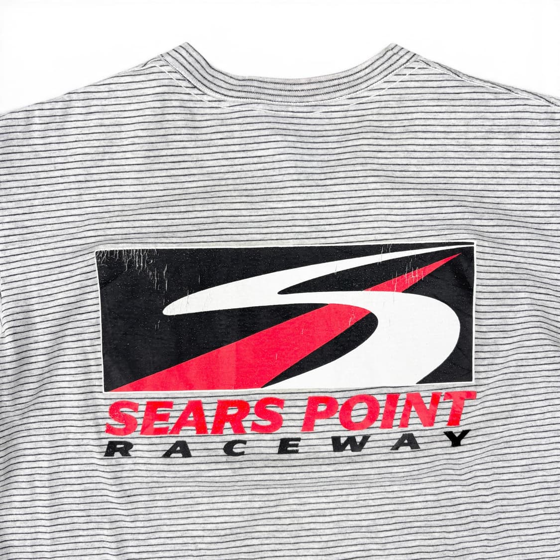 1995 Sears Point Raceway 스트라이프 티셔츠 상품이미지4