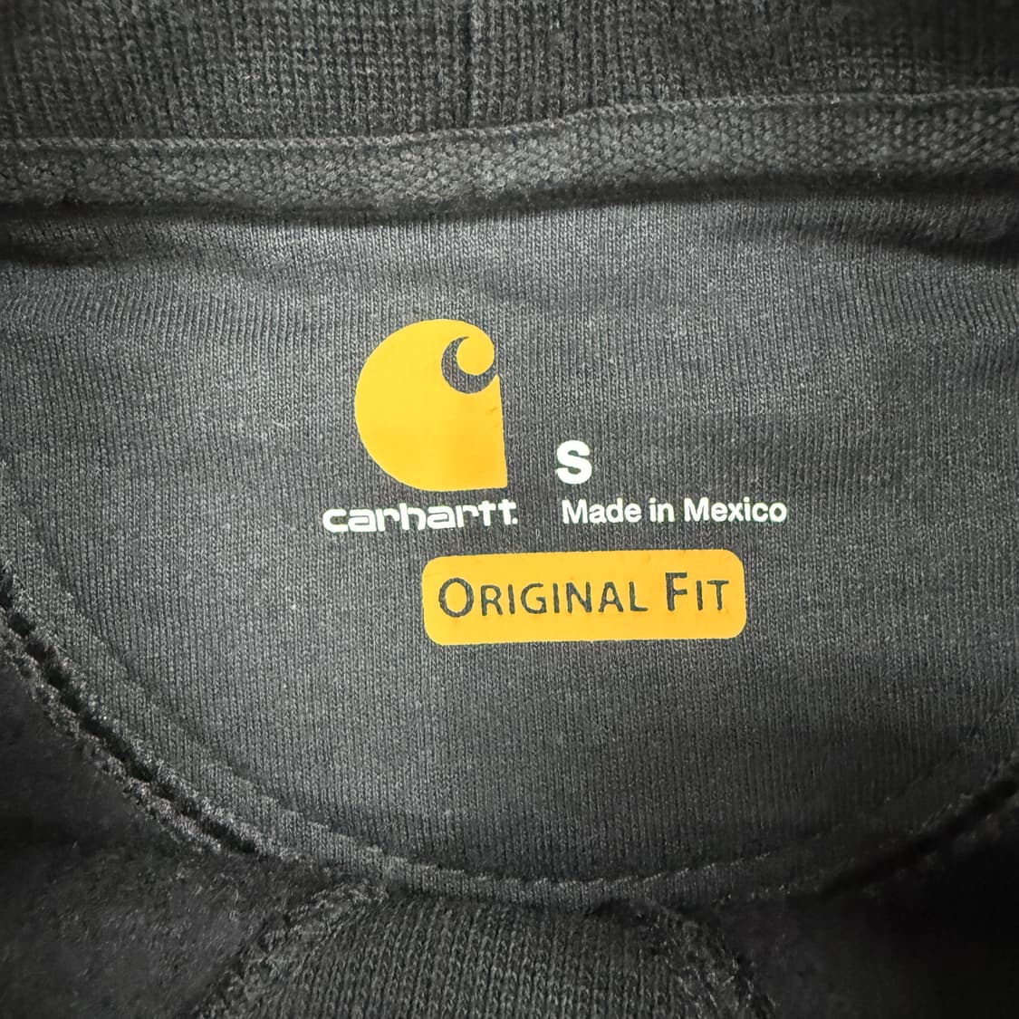 (S)칼하트 Carhartt 원포켓 맨투맨(블랙) 상품이미지2