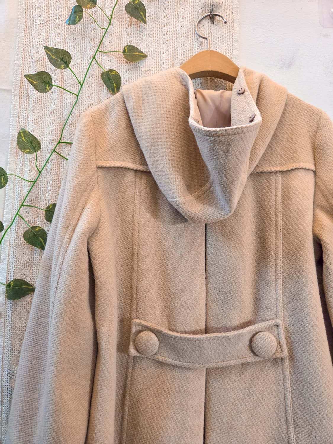 러블리 후드 코트 상품이미지5