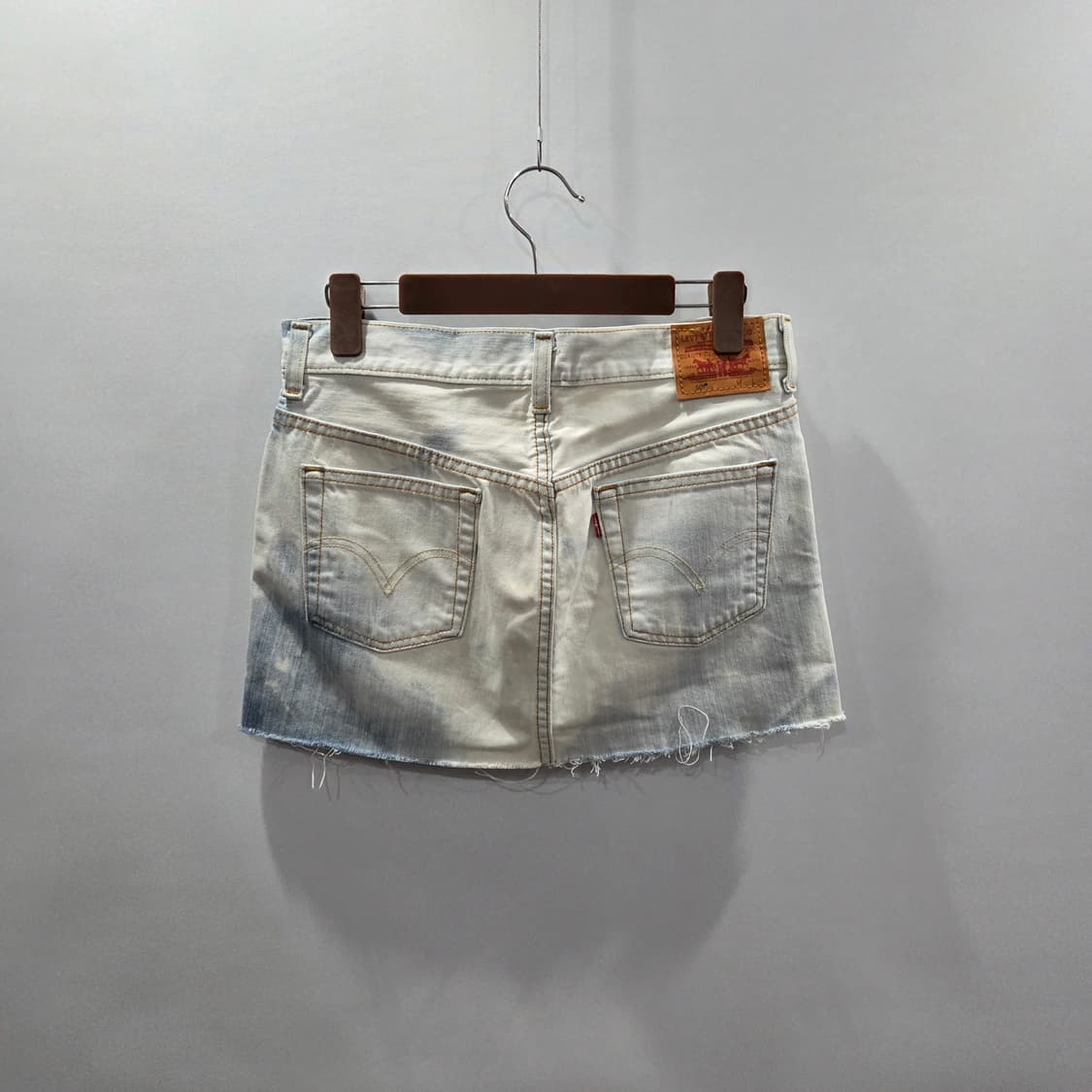 리바이스 501 데님 미니스커트 25 상품이미지2