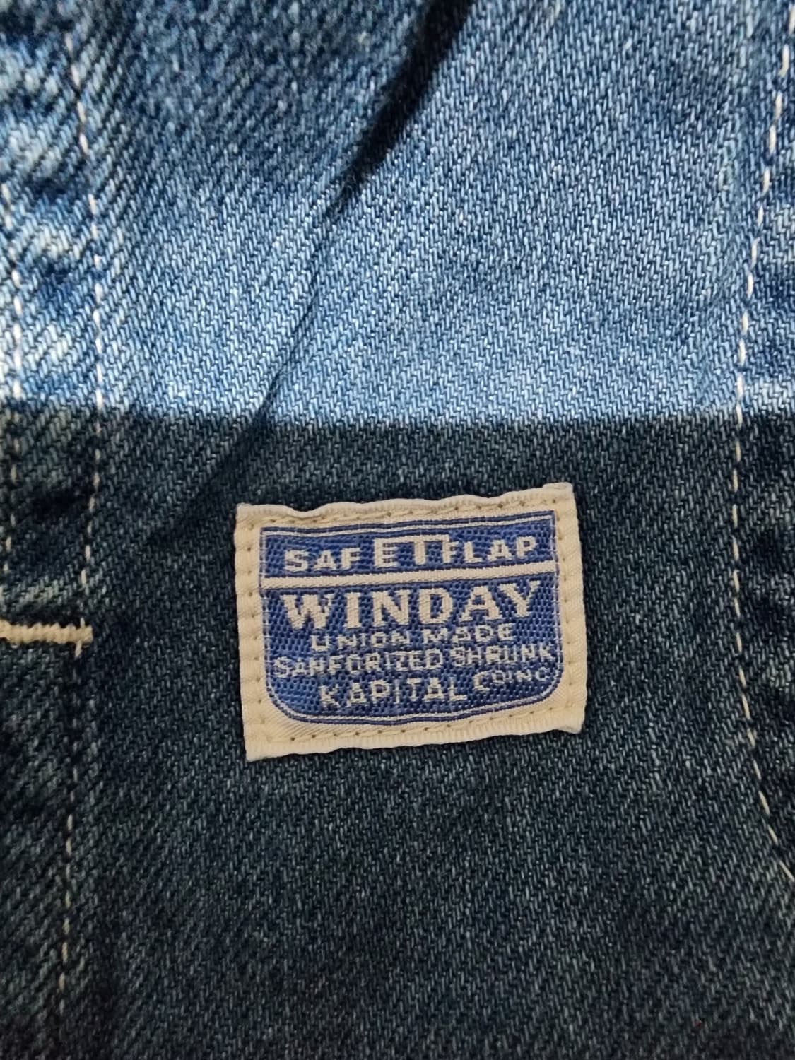 [3] 캐피탈 데님 라이닝 캑터스 커버올 상품이미지5