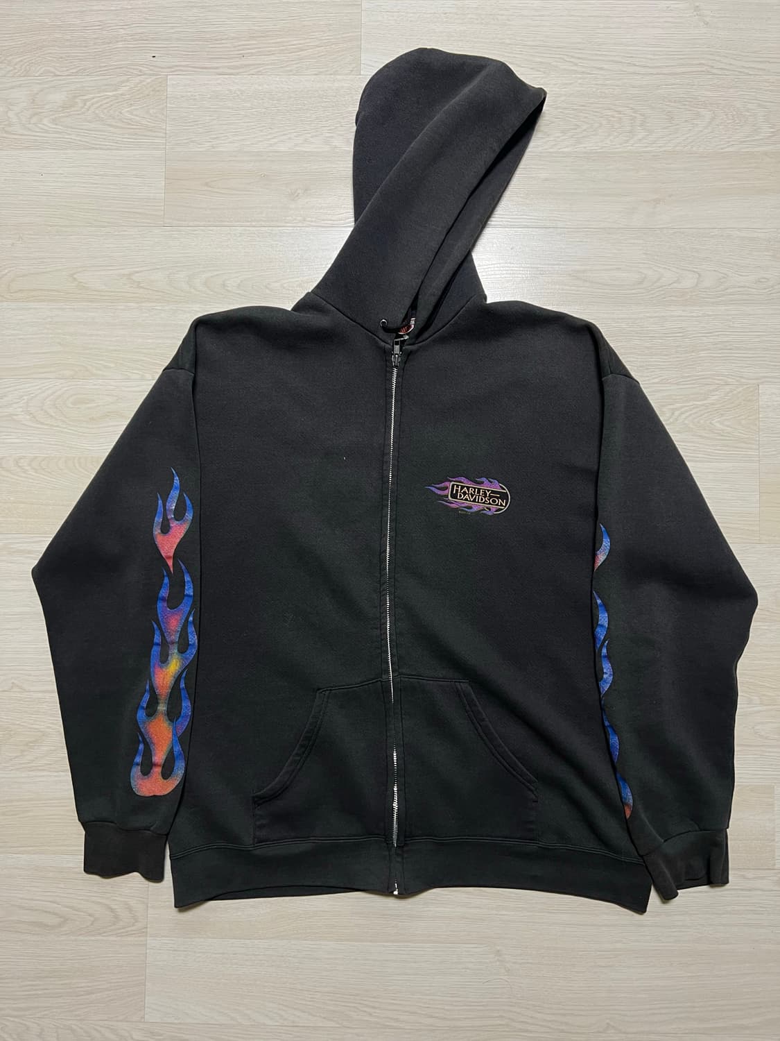 빈티지 할리데이비슨 후드집업 상품이미지1