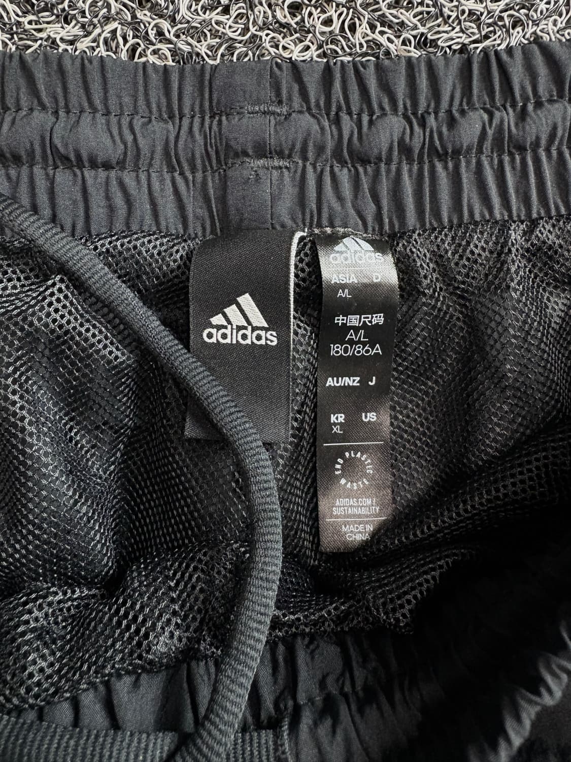 아디다스 블랙 파이핑 트랙 자켓, 팬츠 셋업 3748 상품이미지9