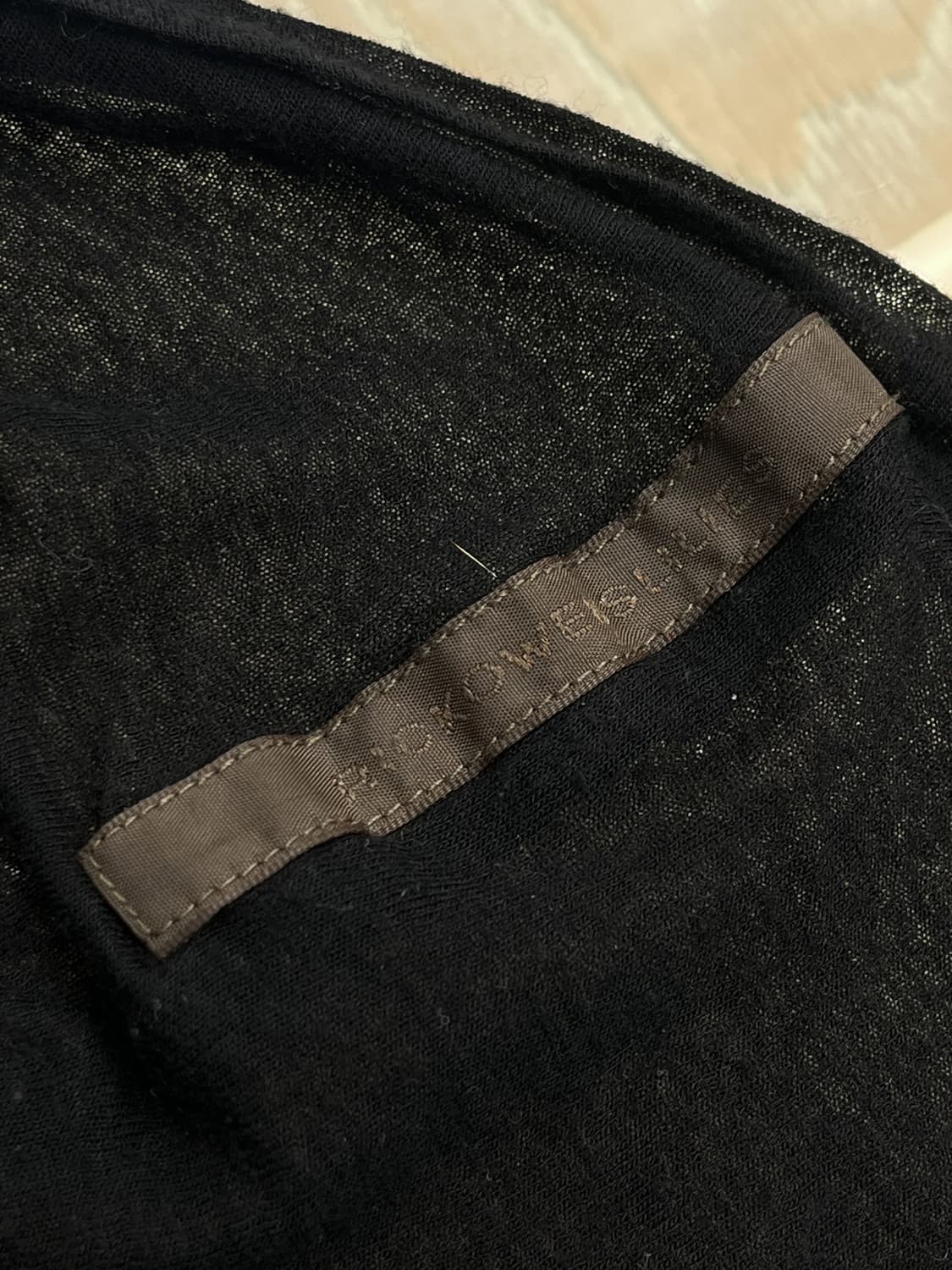 릭오웬스 릴리 드레이프 롱 가디건 상품이미지4