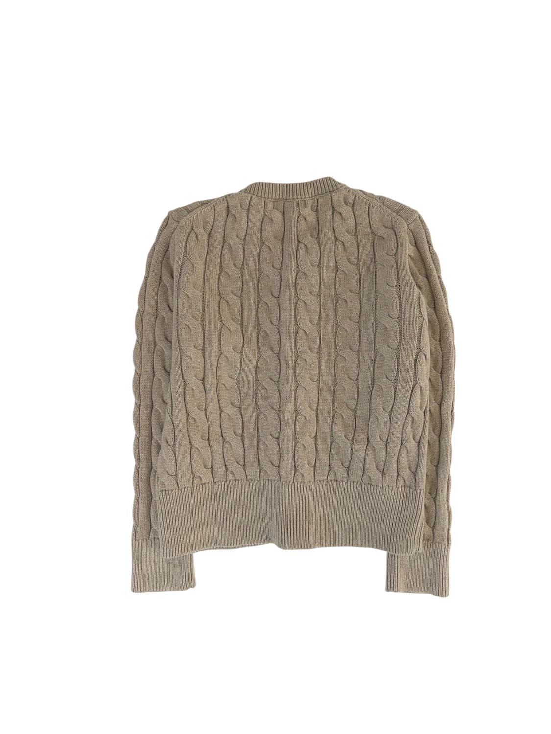 폴로 랄프로렌 베이지 니트 가디건 L 상품이미지2