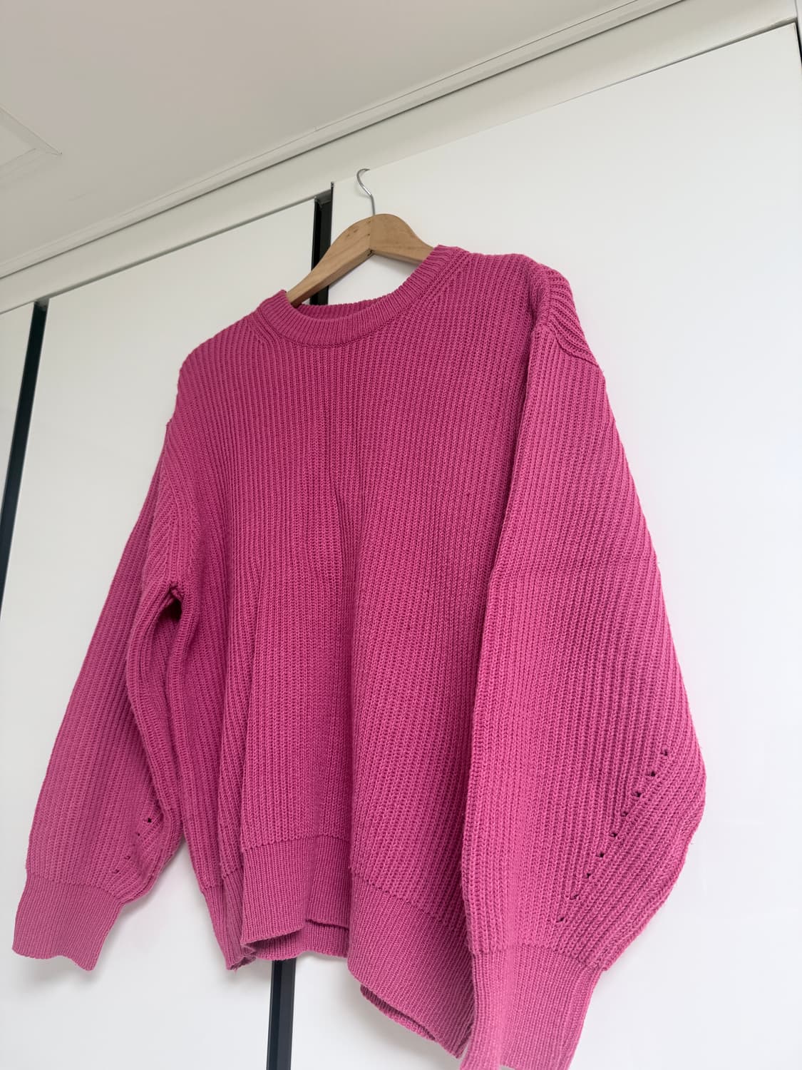 핫핑크 니트 상품이미지6