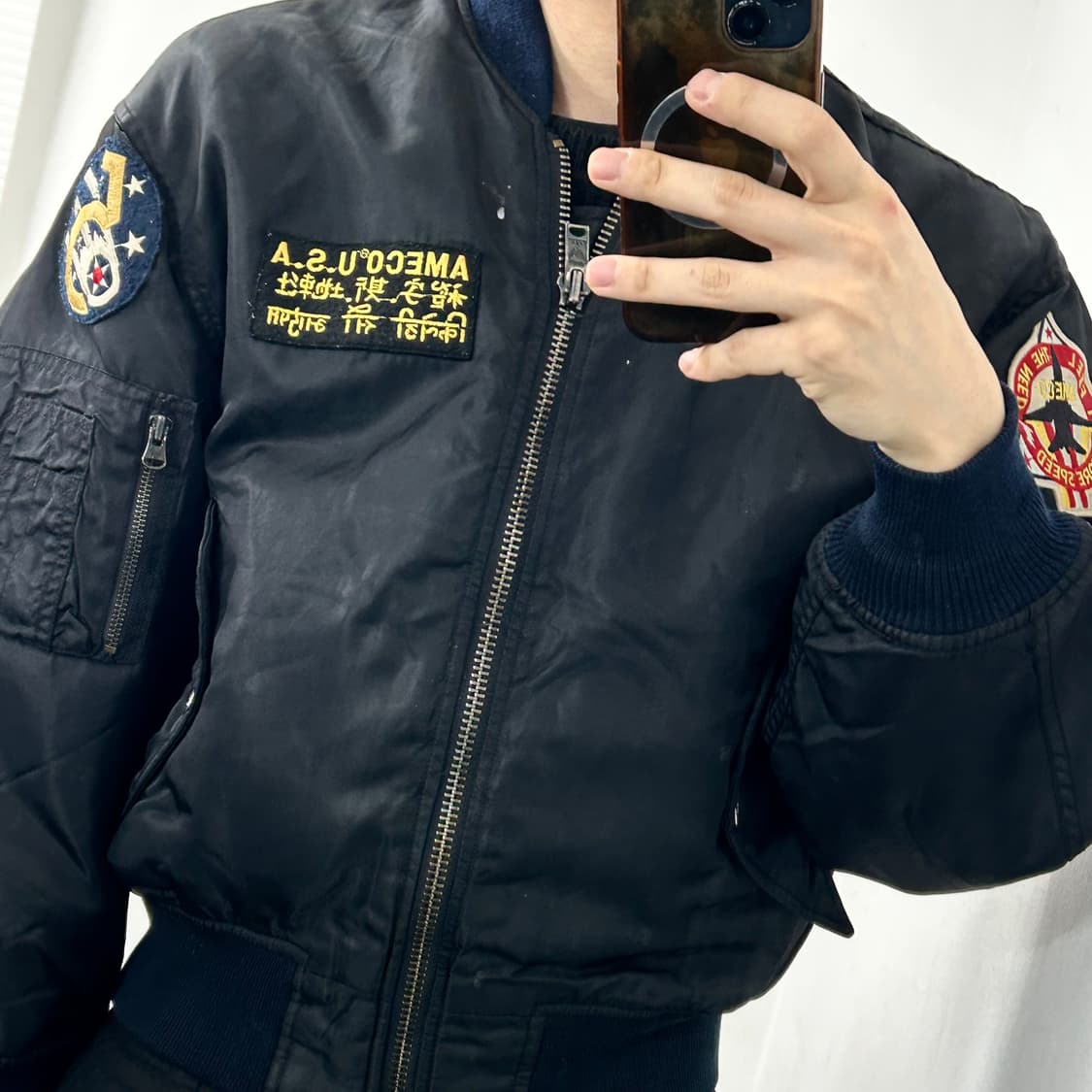 Ameco 아메코 플라이트 MA-1 자켓 상품이미지4