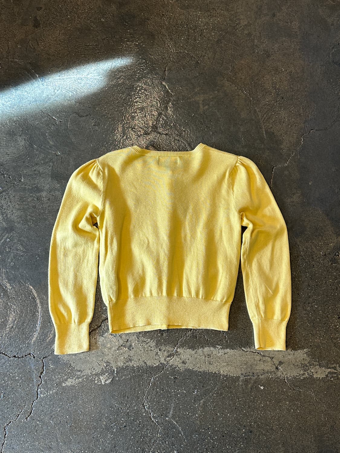 폴로 랄프로렌 옐로우 니트 가디건 kids 6 상품이미지2