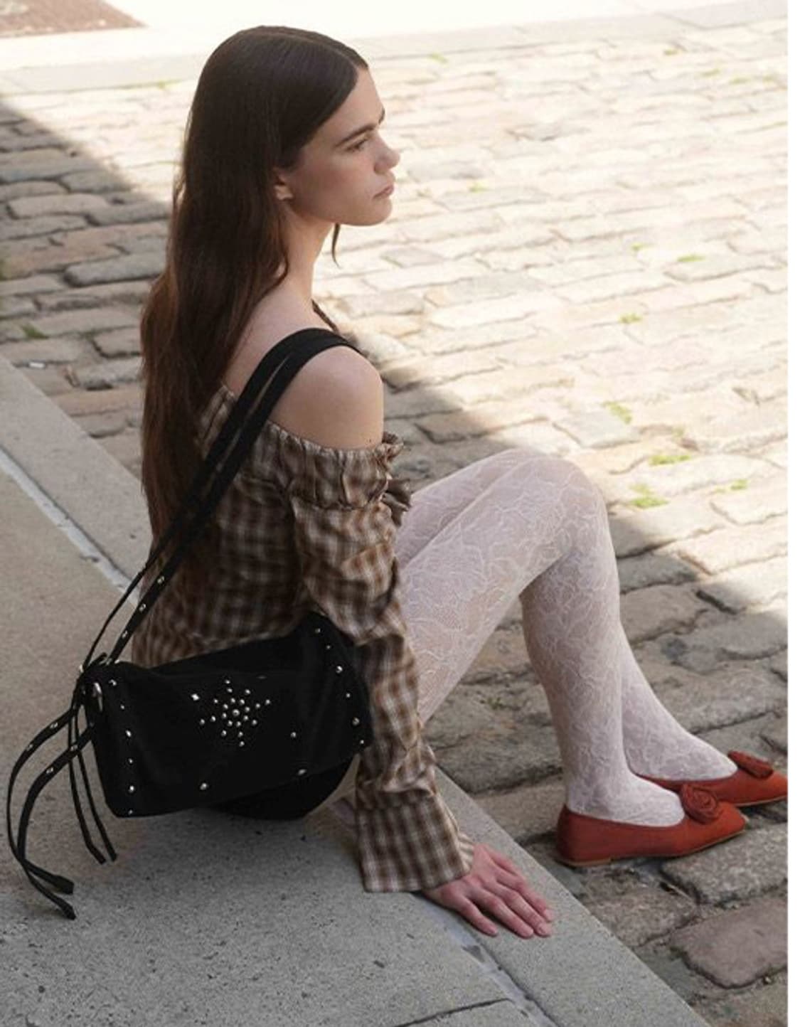 바이아틀리에 미로 스터드 백 블랙 (MIRO BAG) 상품이미지3