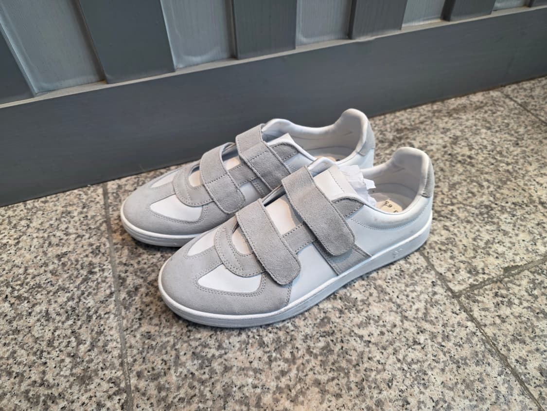 23.65 브랜드의 천연 소가죽 AG 독일군 스트랩 스니커즈 상품이미지1