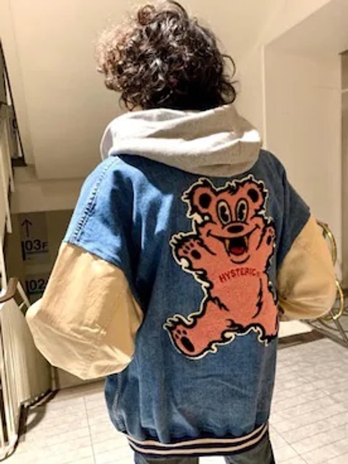 히스테릭글래머 베이스볼 바시티자켓 상품이미지1