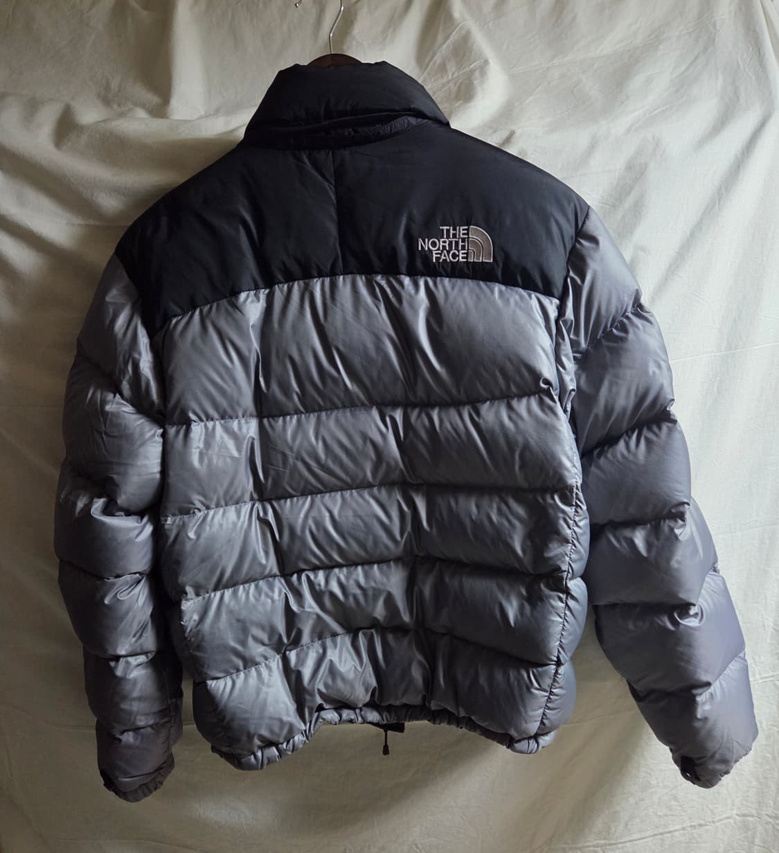 노스페이스 700 눕시2 패딩 블랙/그레이 M(실측 100~105) 상품이미지7
