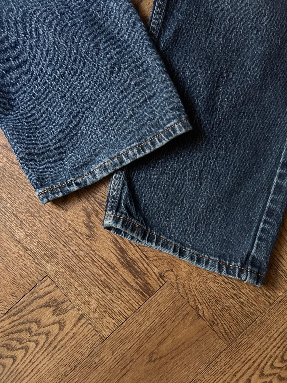 [34]리바이스 505 빈티지 워싱 스트레치 데님 팬츠 상품이미지5