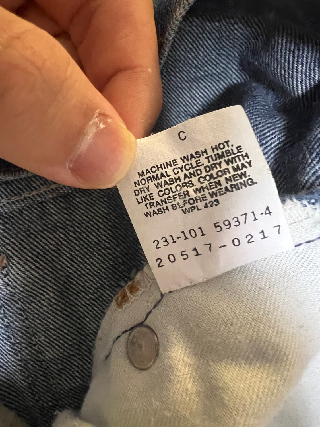 90's USA Made 빈티지 리바이스 517 오렌지탭 부츠컷 상품이미지7