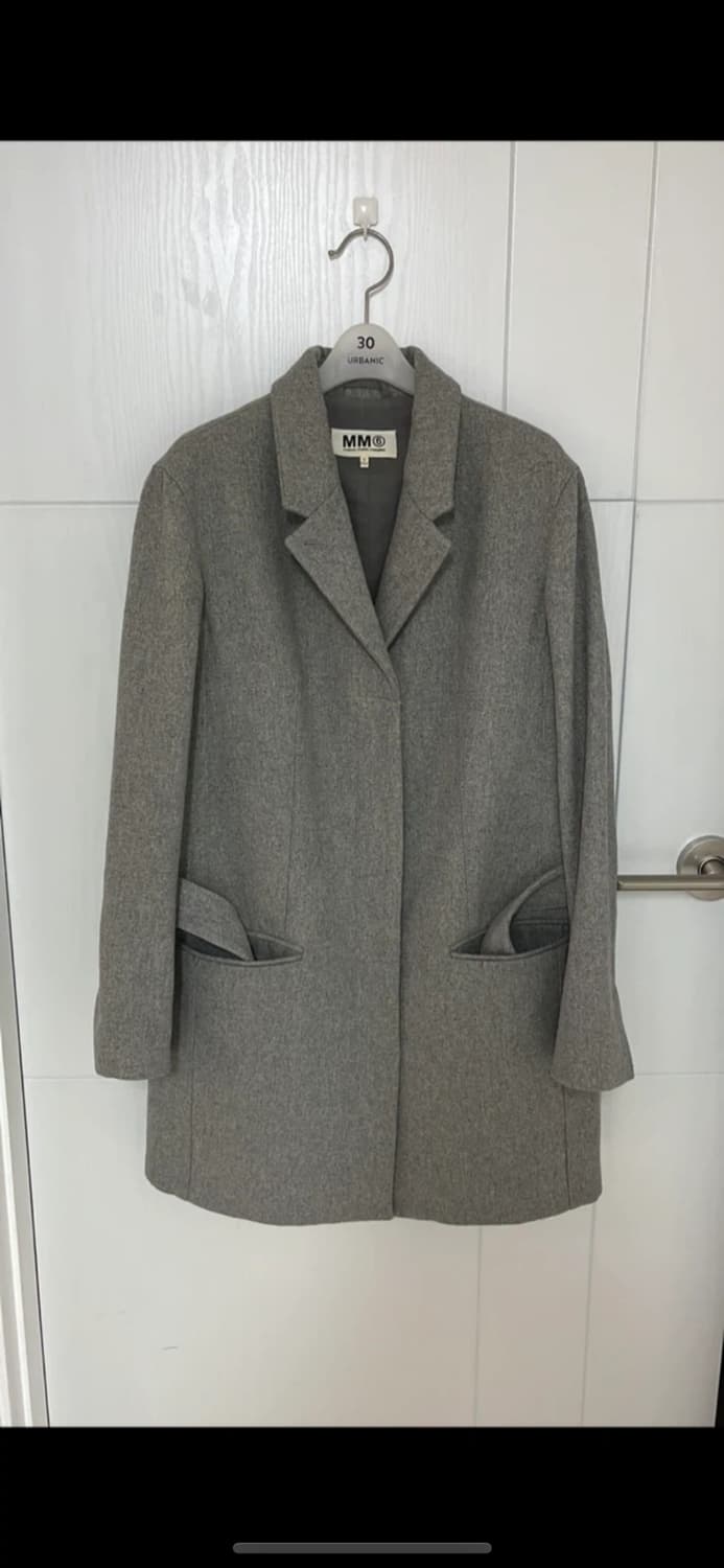 MM6 메종 마르지엘라 그레이 모 코트55,66 정품 상품이미지5