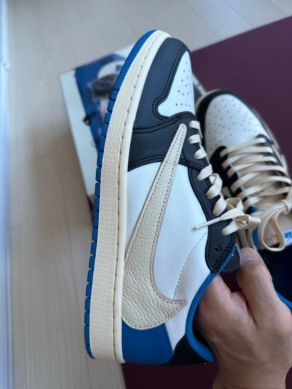 조던1스캇 프라그먼트 로우 280 상품이미지7