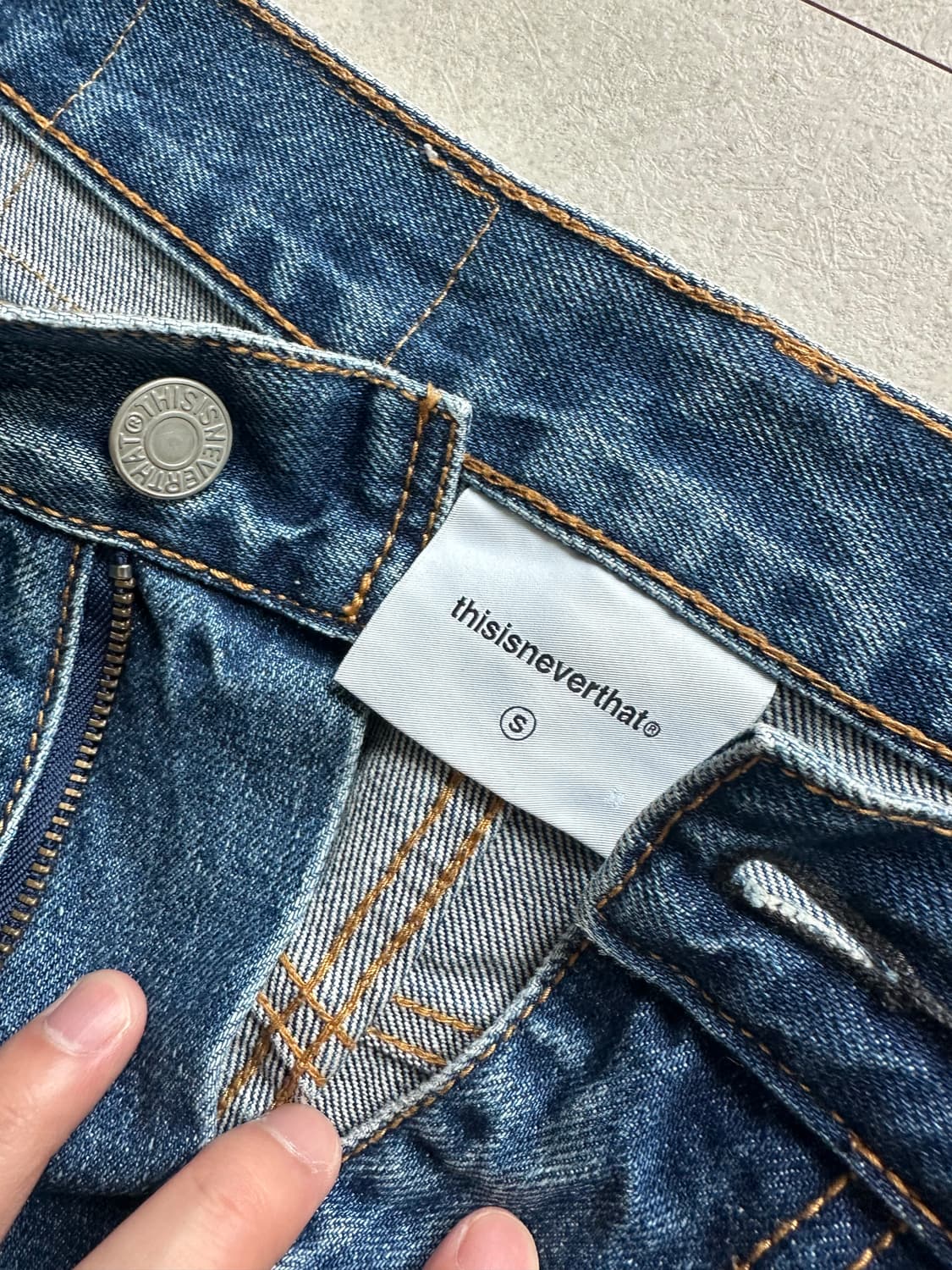 디스이즈네버댓 청바지 S 상품이미지2