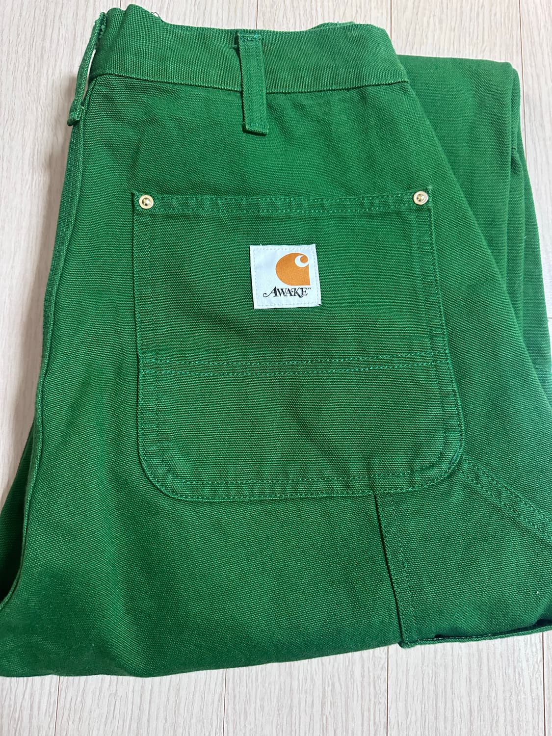 칼하트wip x 어웨이크 뉴욕 더블니 팬츠 상품이미지5