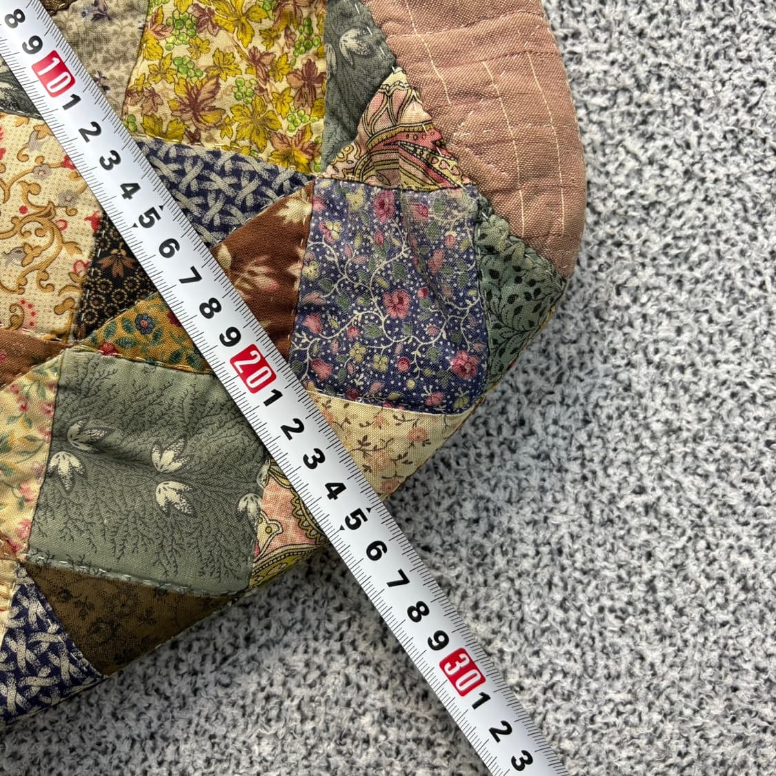 빈티지 퀄팅 토트백 0429M 상품이미지8