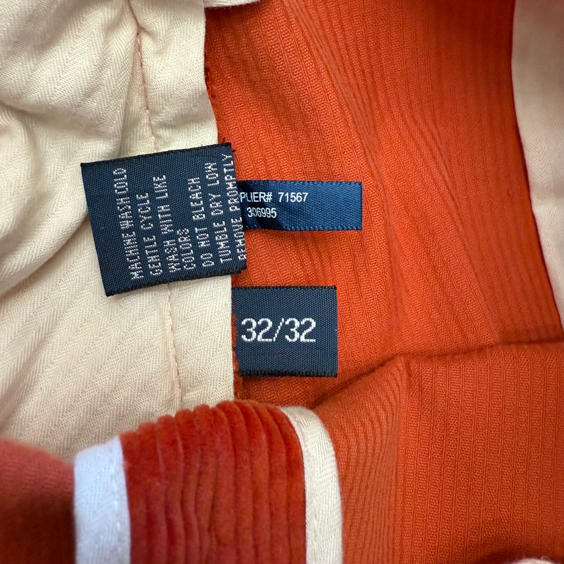 폴로 코듀로이 팬츠 오렌지 p2008 상품이미지3