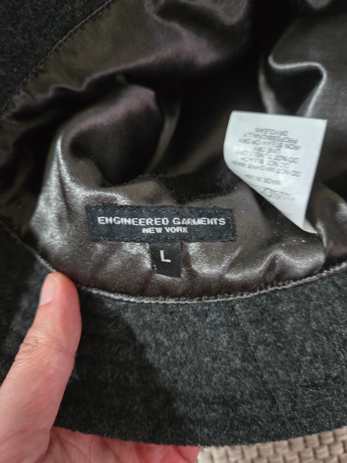 [L] 엔지니어드가먼츠 페이크울 버킷햇 상품이미지2