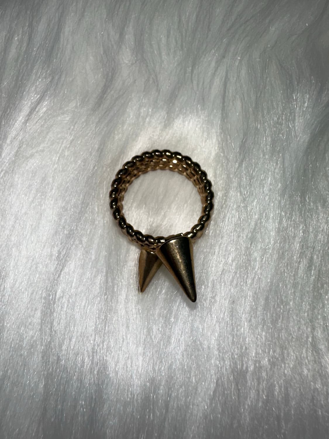 고스펑크 징 스프링 반지 상품이미지2