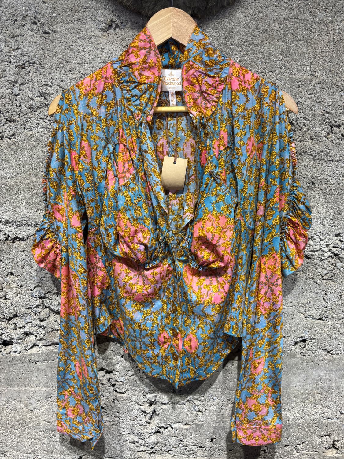 Vivienne Westwood pattern blouse 상품이미지1
