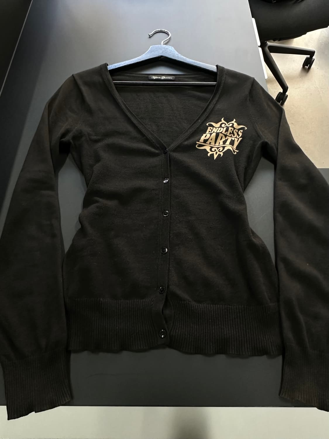 히스테릭글래머 Endless Party 히스걸 빅로고 버튼 가디건 상품이미지6