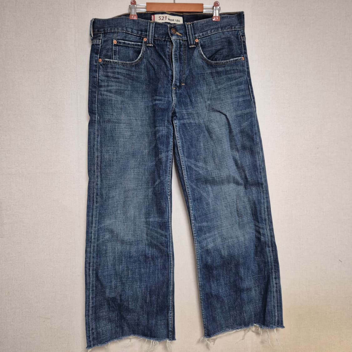 00's 리바이스 521 WIDE LEG 데님팬츠 상품이미지1