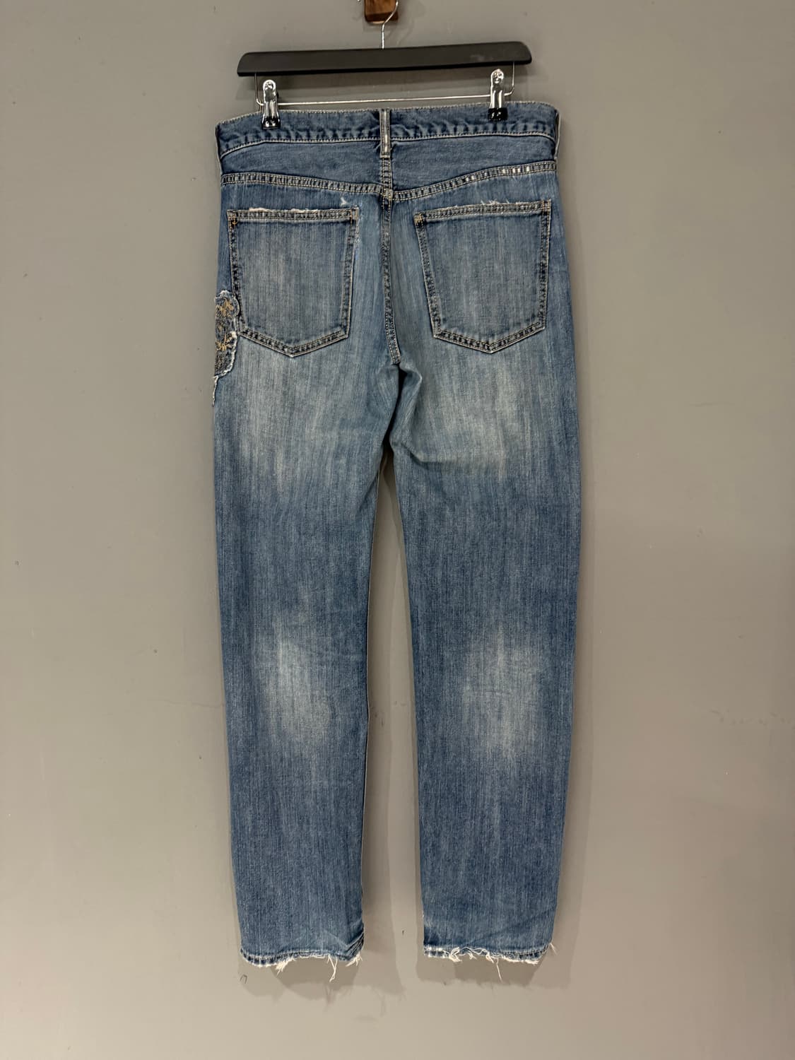 타케오 키쿠치 오리엔탈 패치 워싱 데님팬츠 상품이미지5