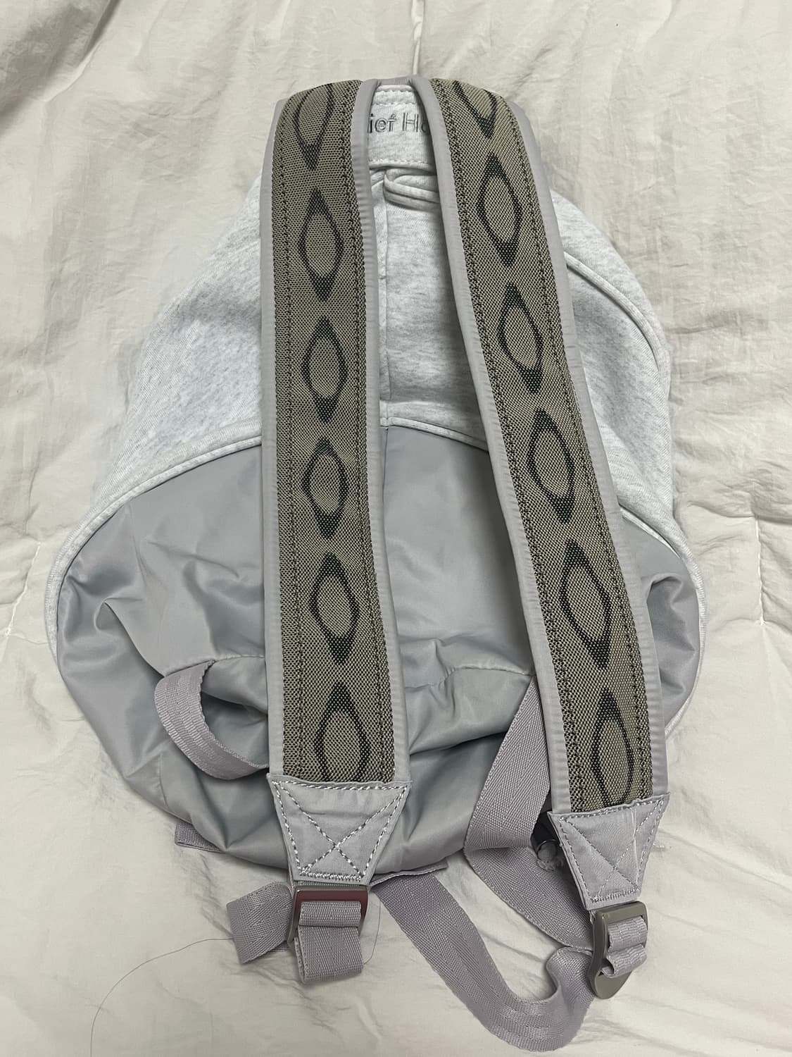 미스치프 더플백 그레이 중고 상품이미지2