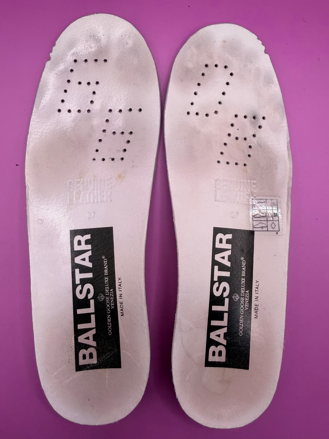 골든구스 볼스타 화이트 핑크 스파클 (Ball Star) 상품이미지6