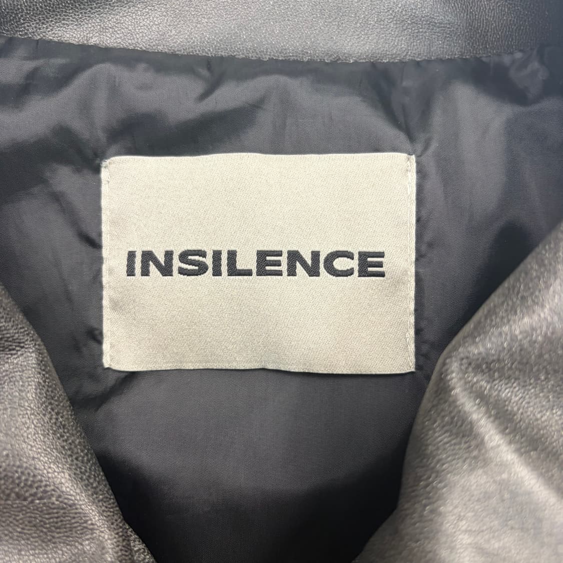 인사일러스 워시드 에코 레더 자켓 L 상품이미지7