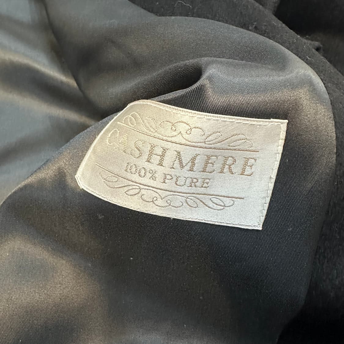 빈티지 미아카르나 퓨어 캐시미어 롱 코트L 상품이미지8