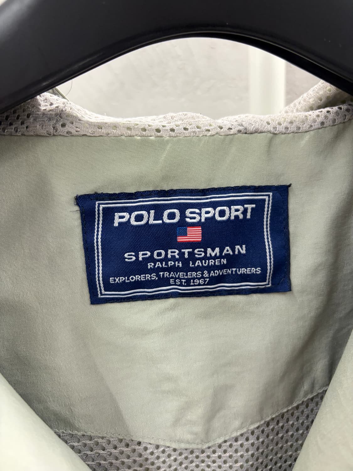 폴로 스포츠 윈드 스토퍼 카키그레이  상품이미지6