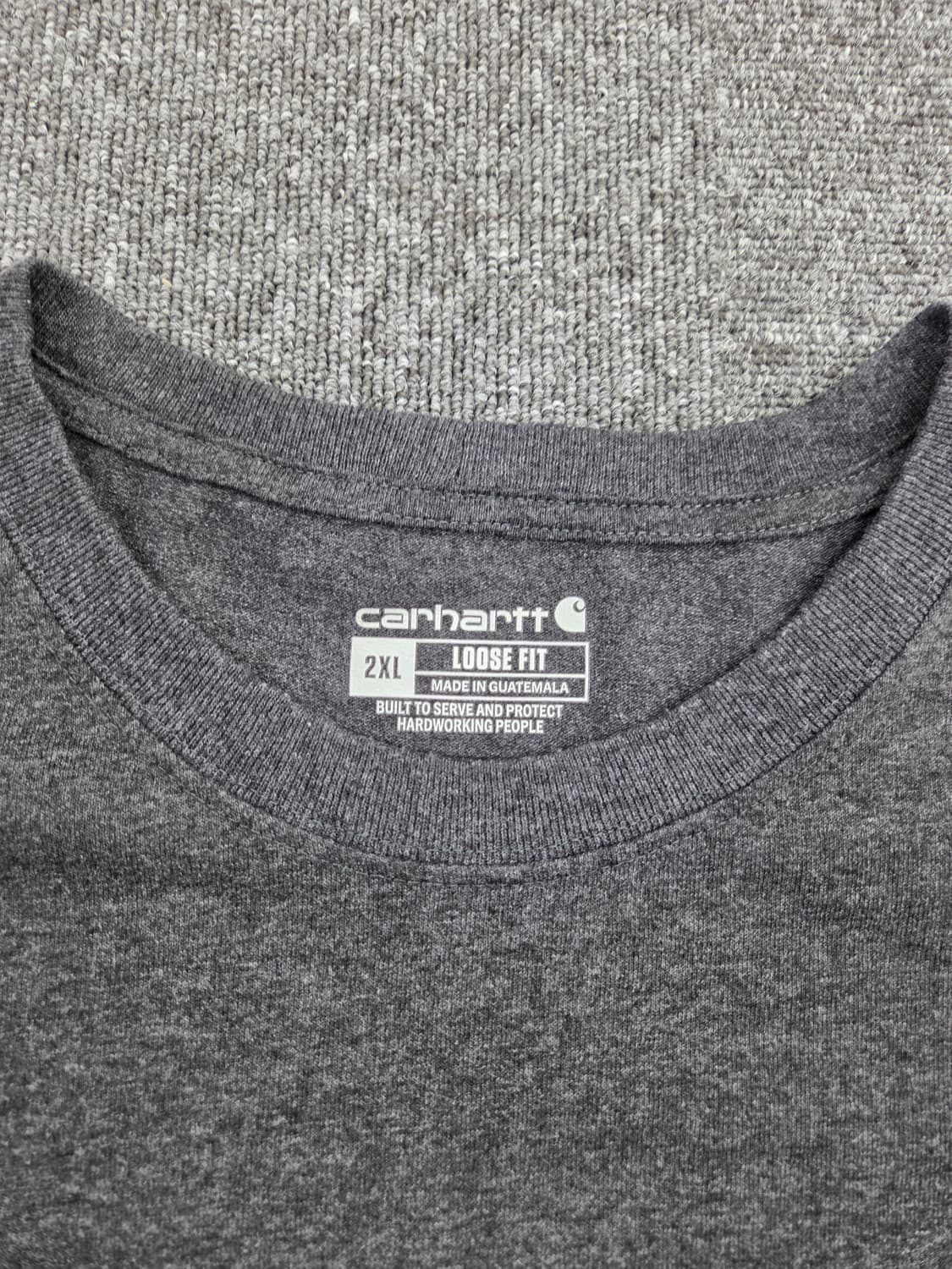 칼하트 루즈핏 포켓 티셔츠 상품이미지4