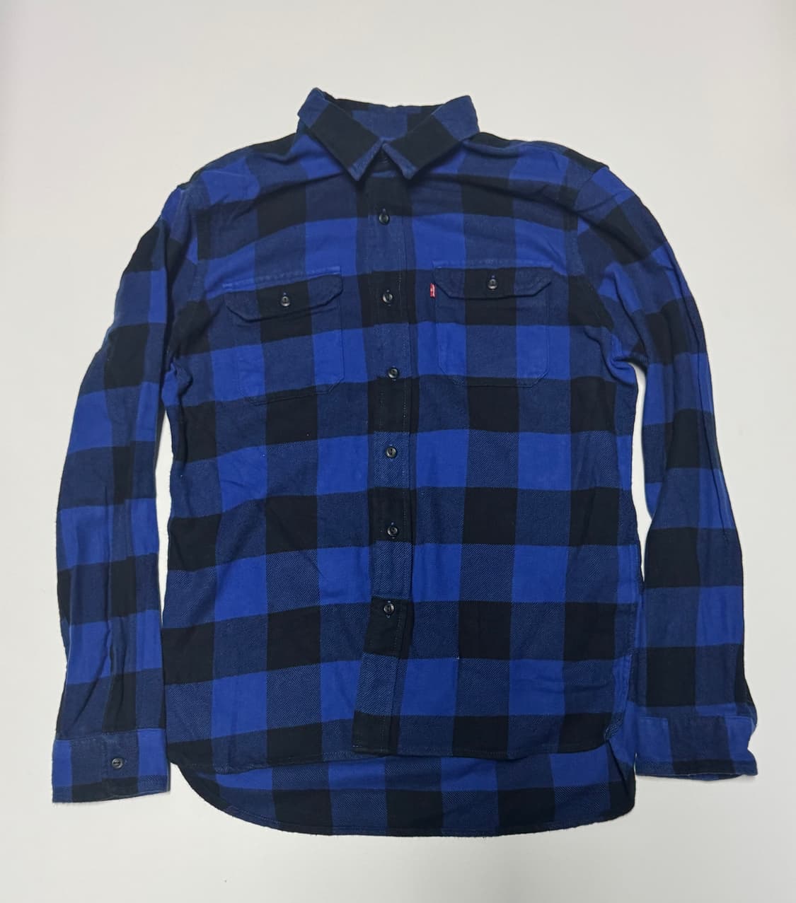 리바이스 버팔로 웨스턴 플란넬 체크 워크 셔츠 L 상품이미지1